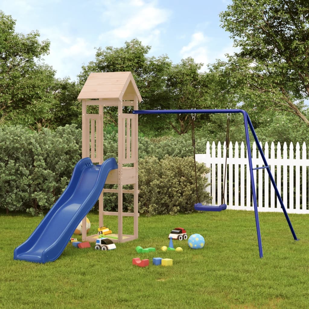 VidaXL Playhouse en bois de pin massif