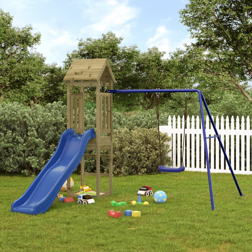 VidaXL Playhouse bois de pin imprégné