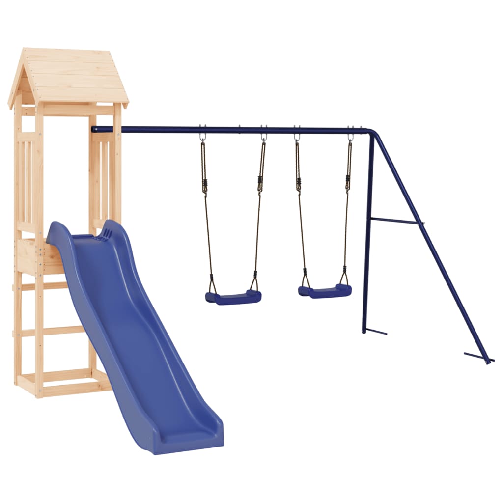 VidaXL Playhouse en bois de pin massif