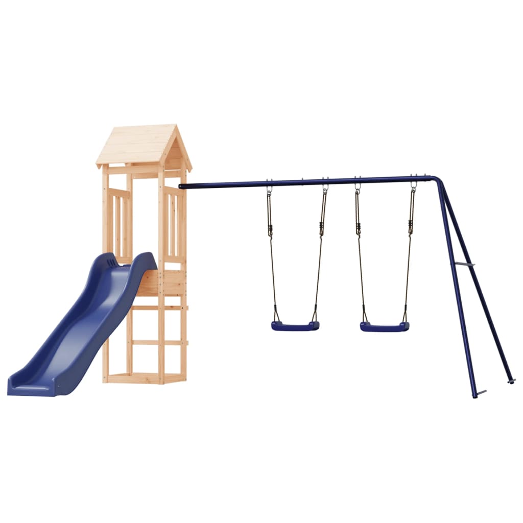 VidaXL Playhouse en bois de pin massif