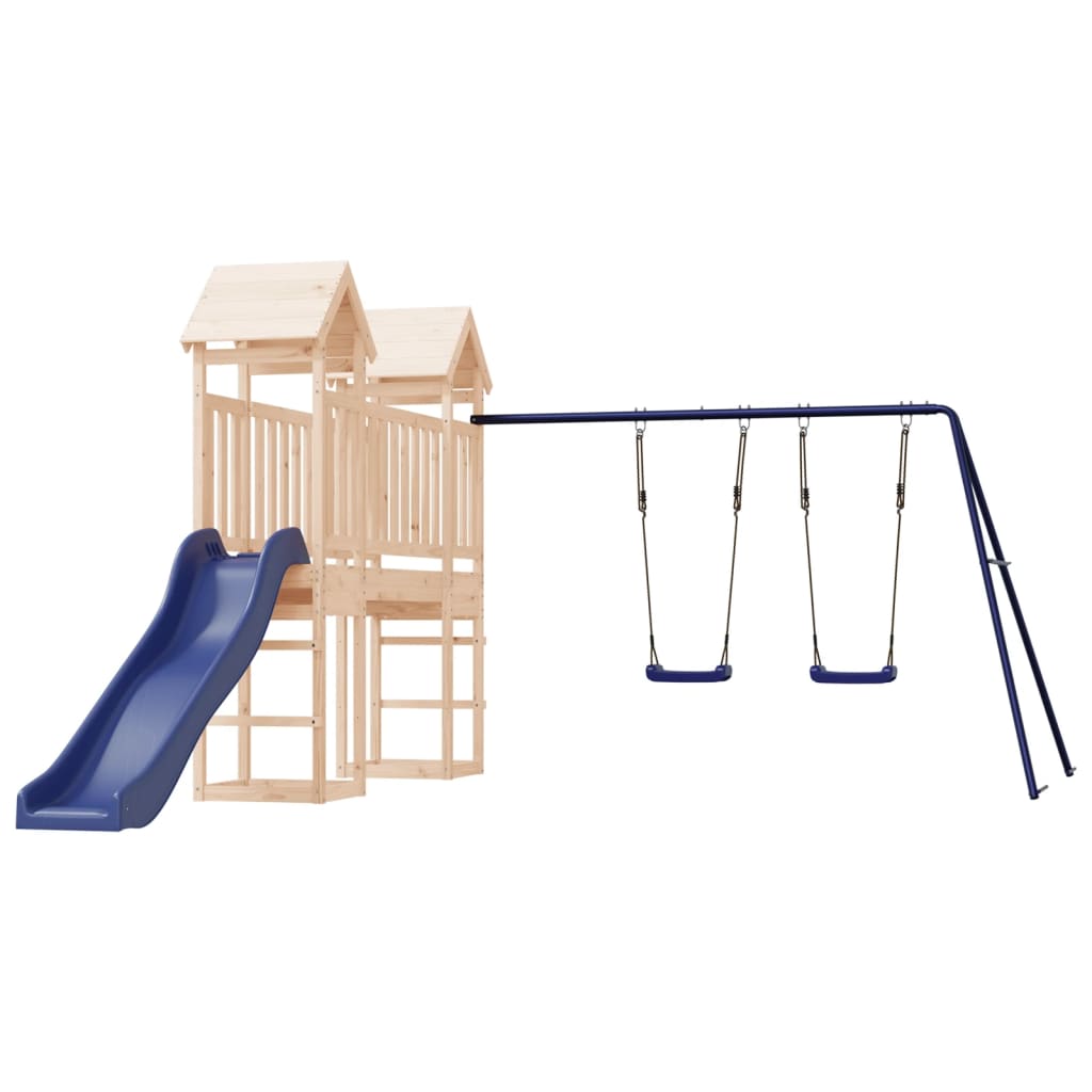VidaXL Playhouse en bois de pin massif