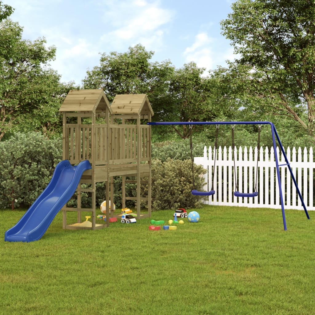 VidaXL Playhouse bois de pin imprégné