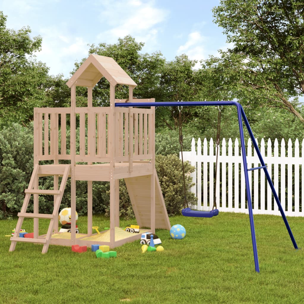 VidaXL Playhouse en bois de pin massif