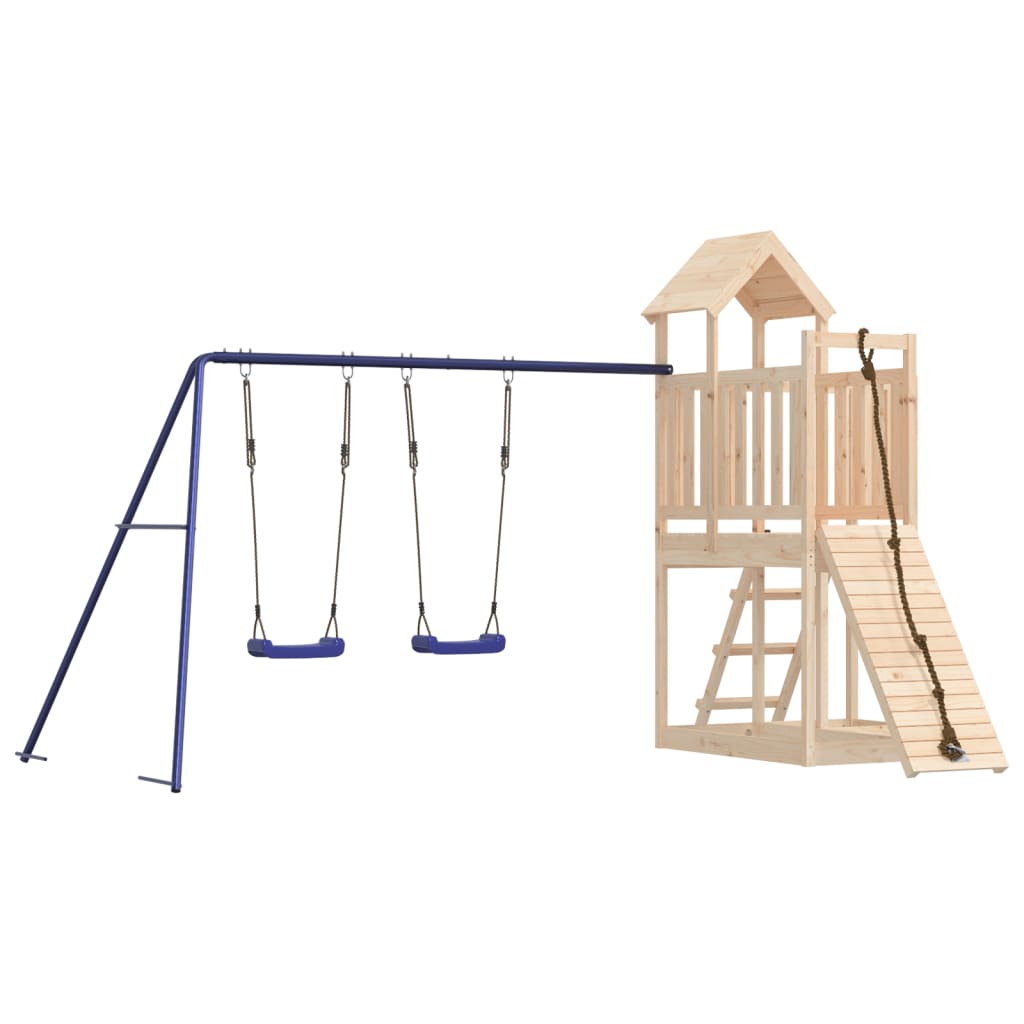 VidaXL Playhouse en bois de pin massif