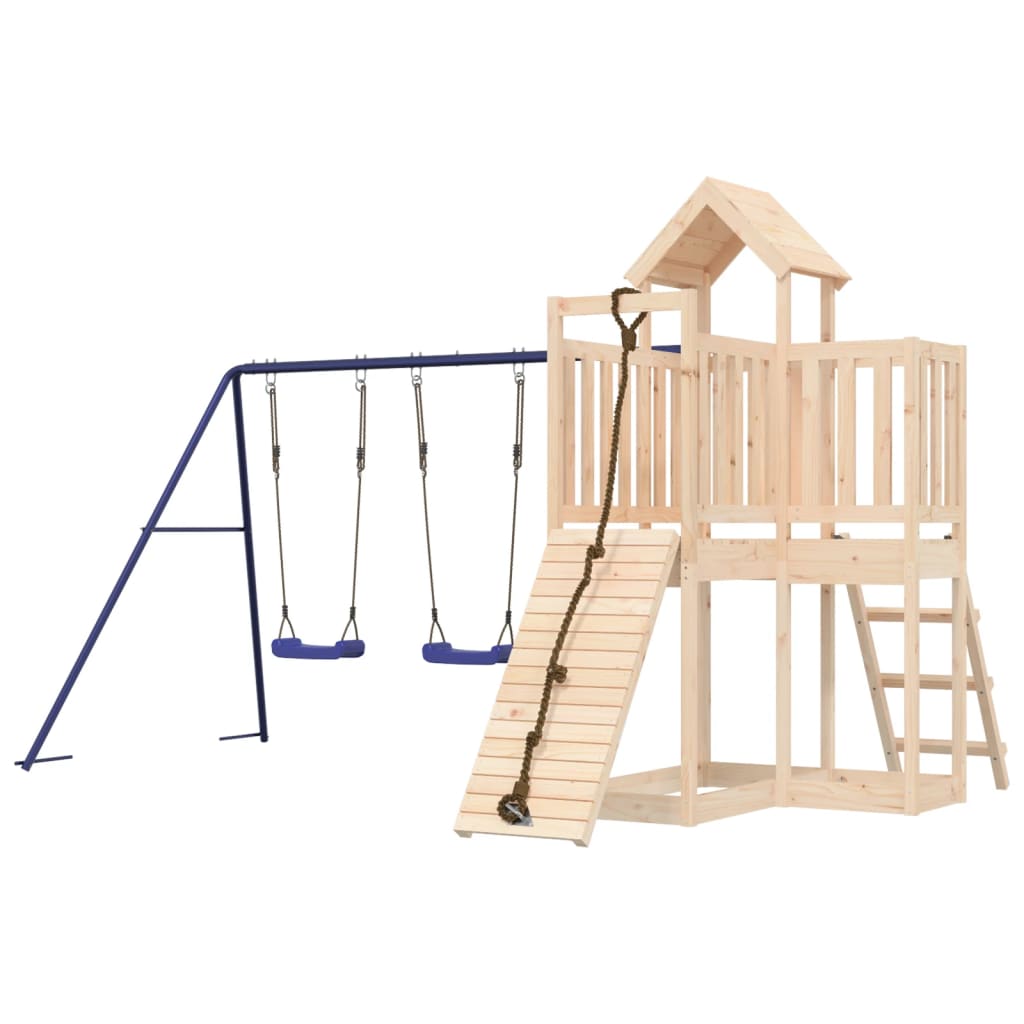 VidaXL Playhouse en bois de pin massif