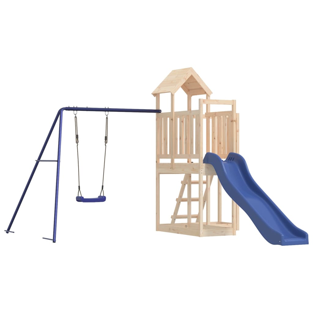 VidaXL Playhouse en bois de pin massif