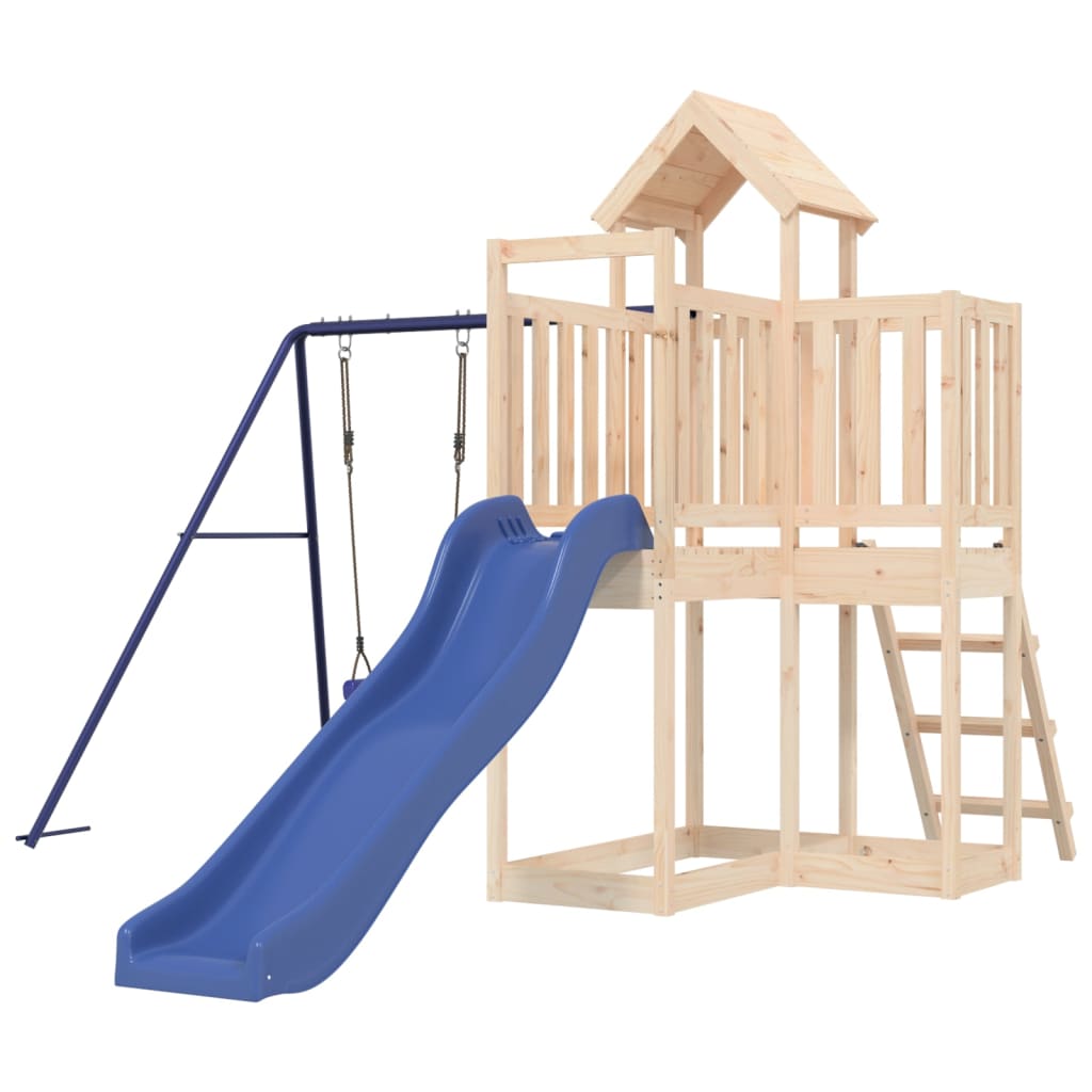 VidaXL Playhouse en bois de pin massif