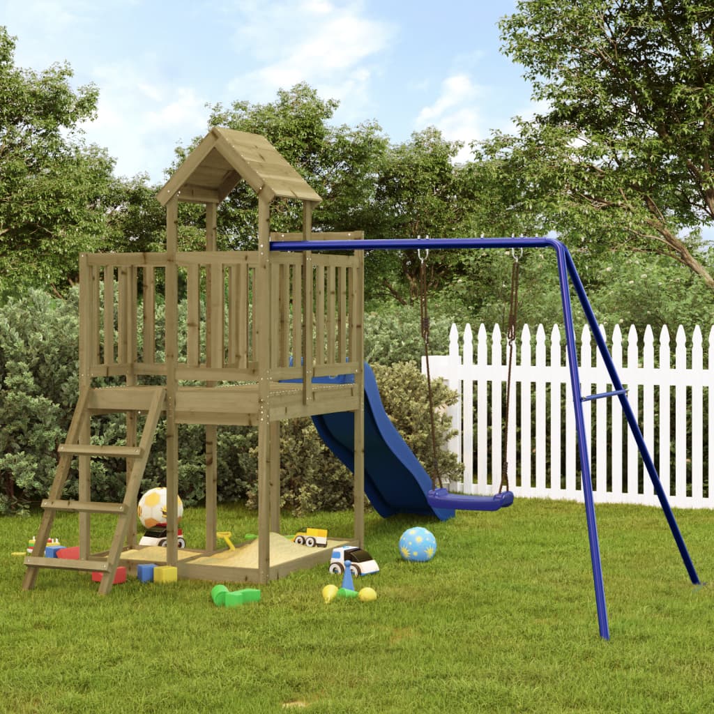 VidaXL Playhouse bois de pin imprégné