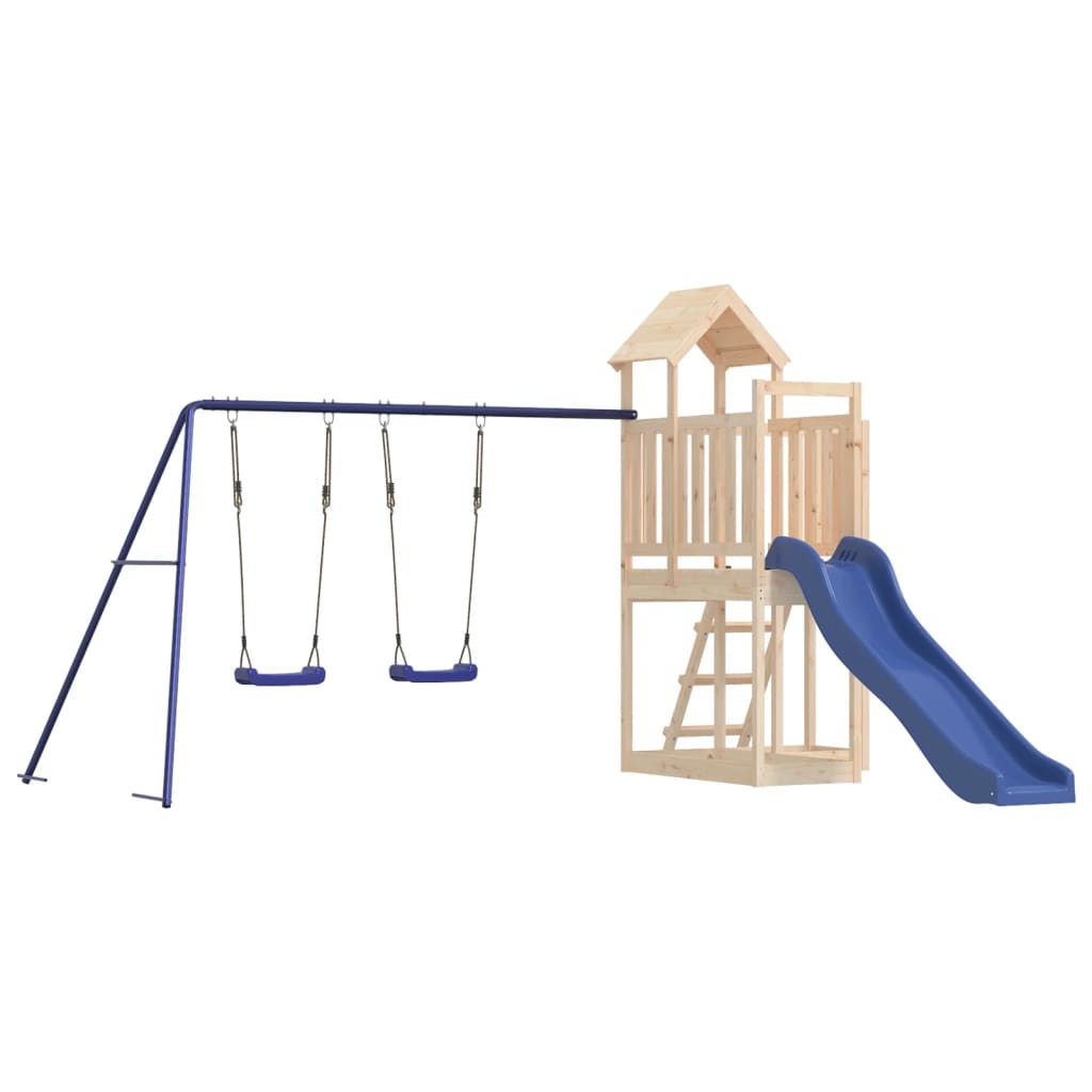 VidaXL Playhouse en bois de pin massif