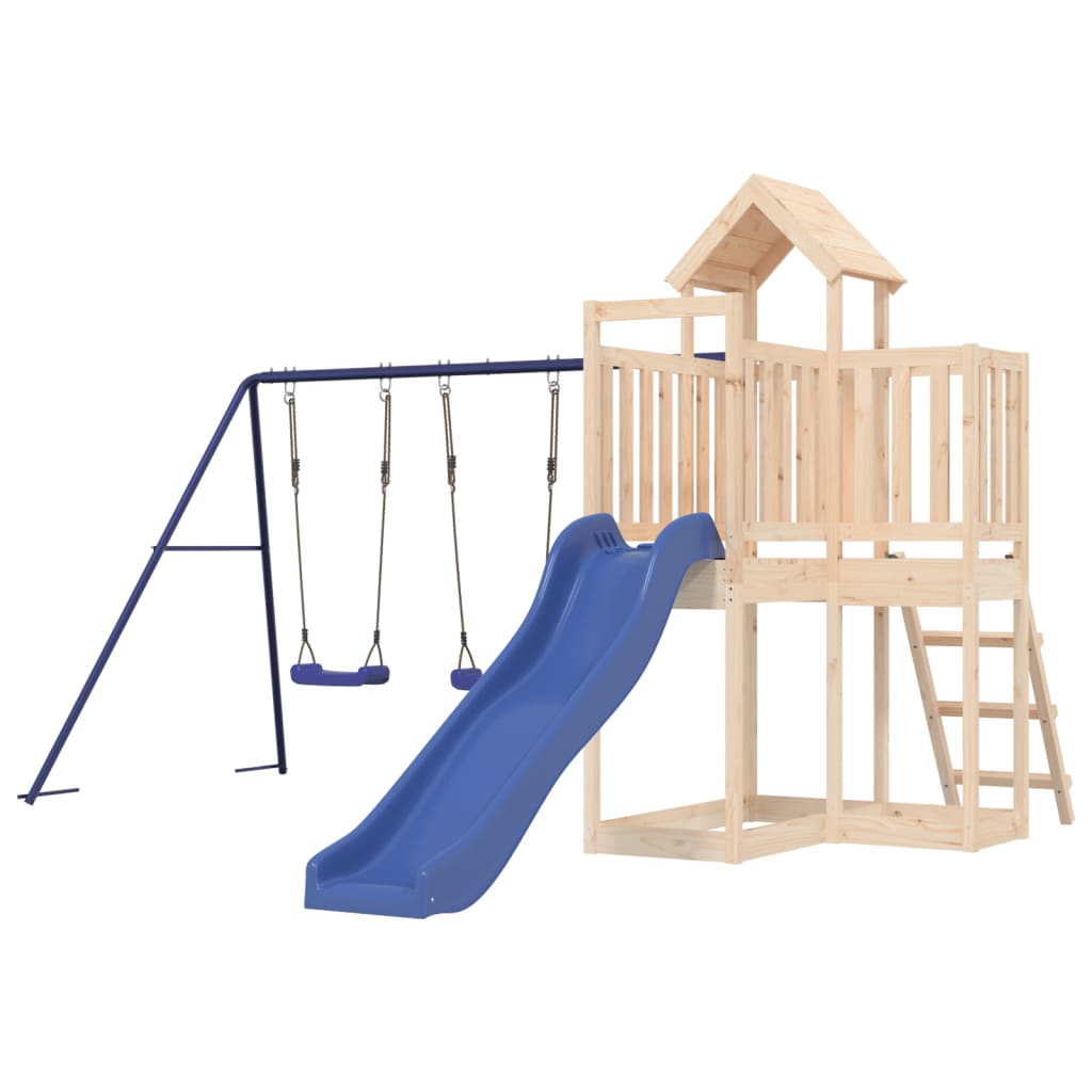 VidaXL Playhouse en bois de pin massif
