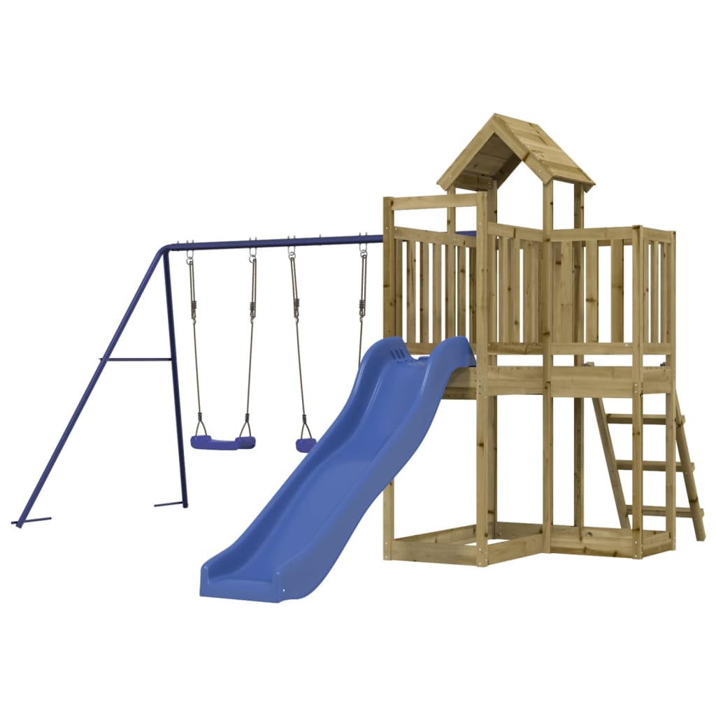 VidaXL Playhouse bois de pin imprégné
