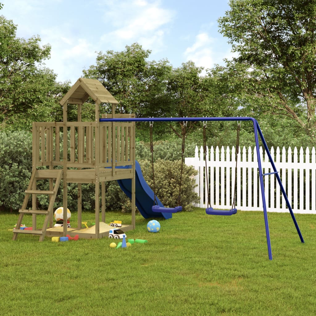 VidaXL Playhouse bois de pin imprégné