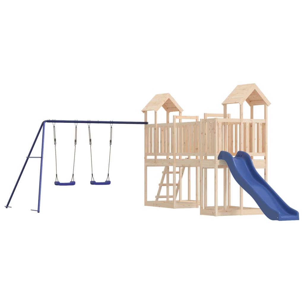 VidaXL Playhouse en bois de pin massif