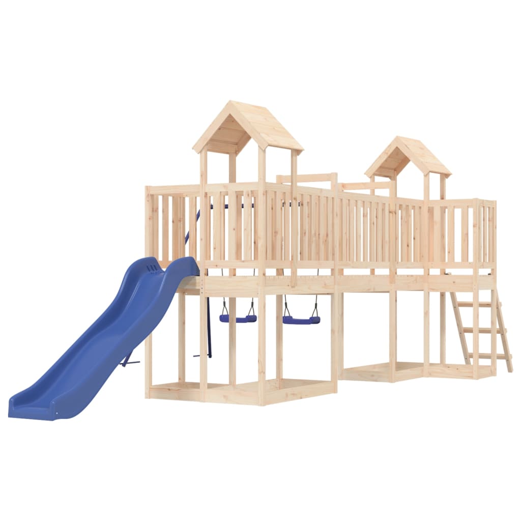 VidaXL Playhouse en bois de pin massif