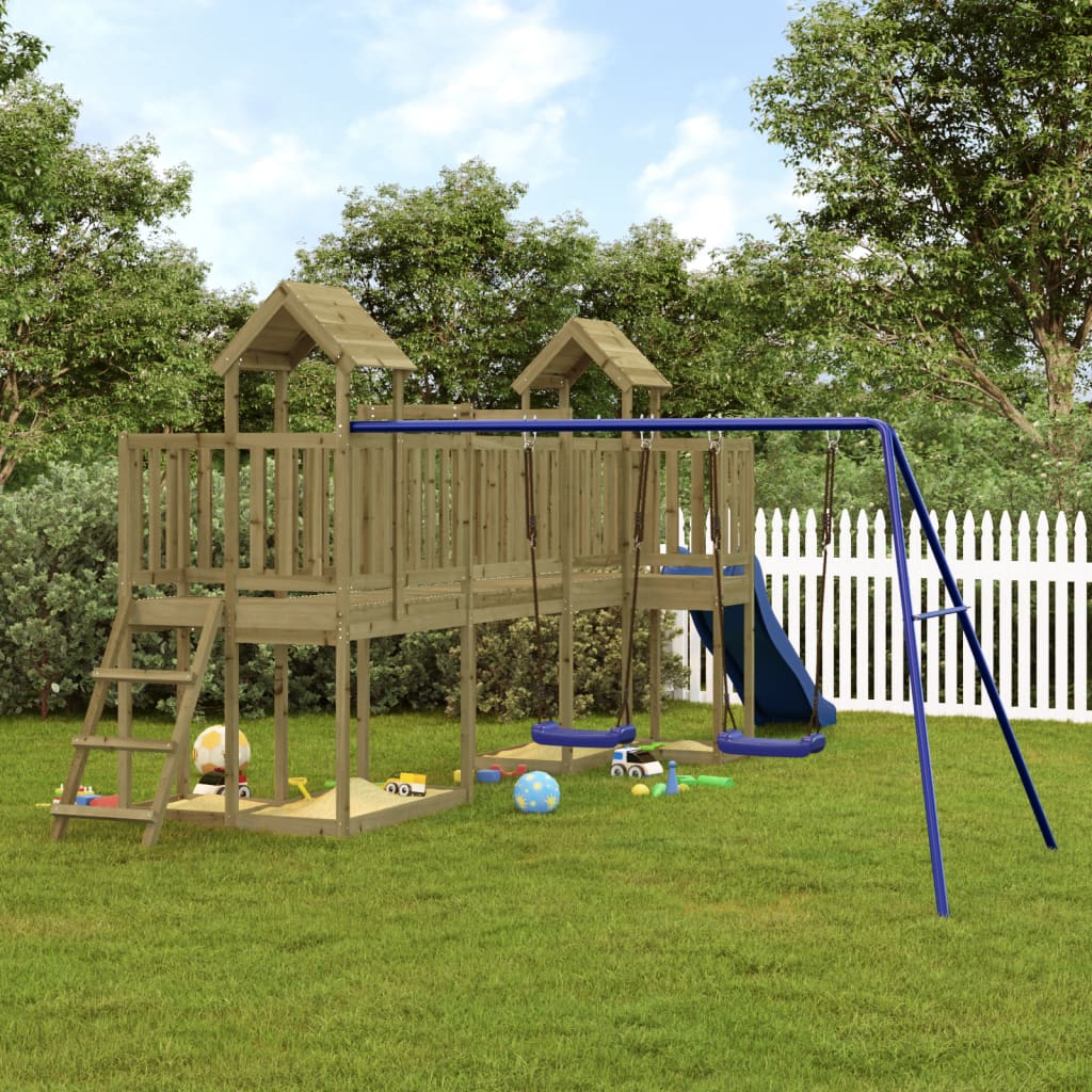 VidaXL Playhouse bois de pin imprégné