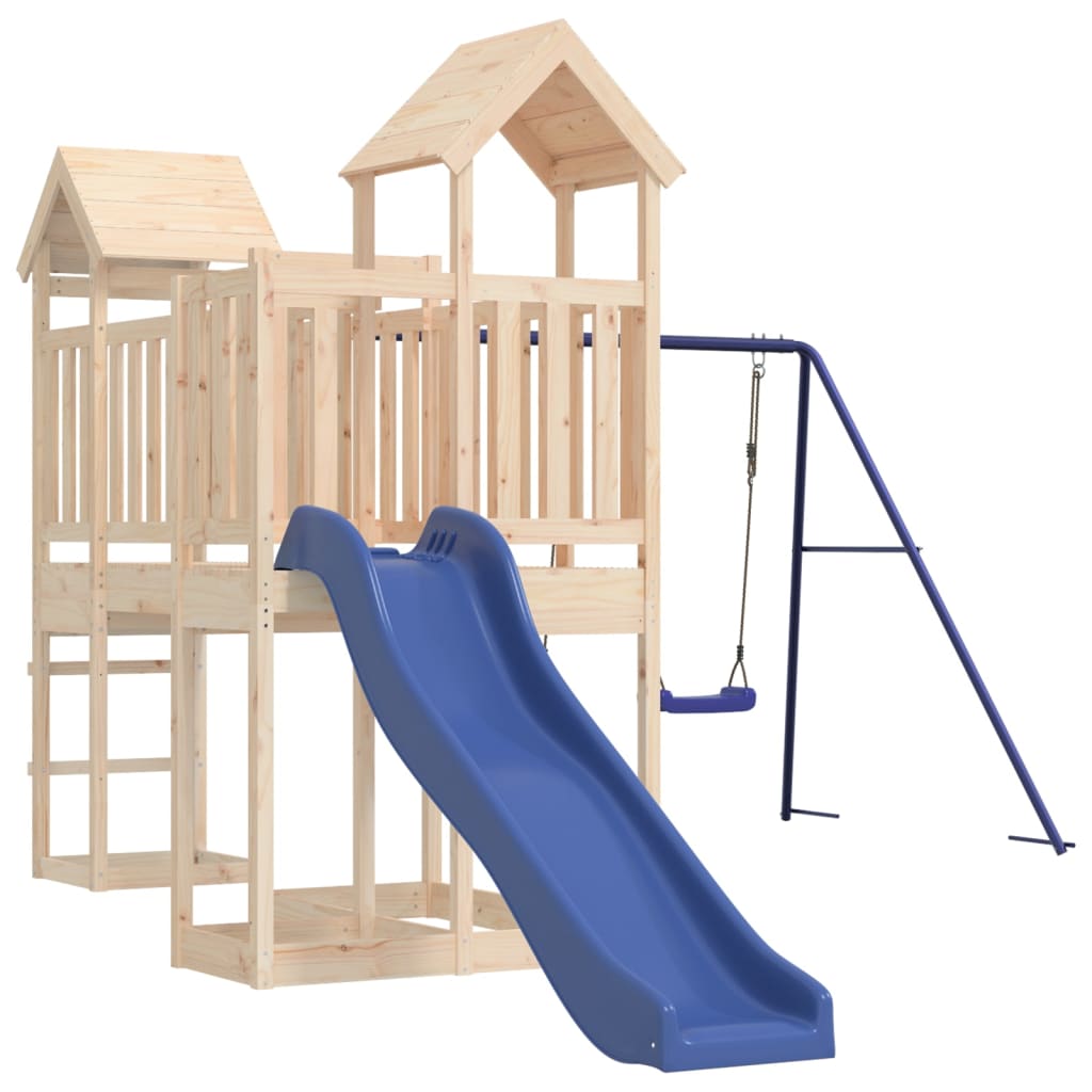 VidaXL Playhouse en bois de pin massif