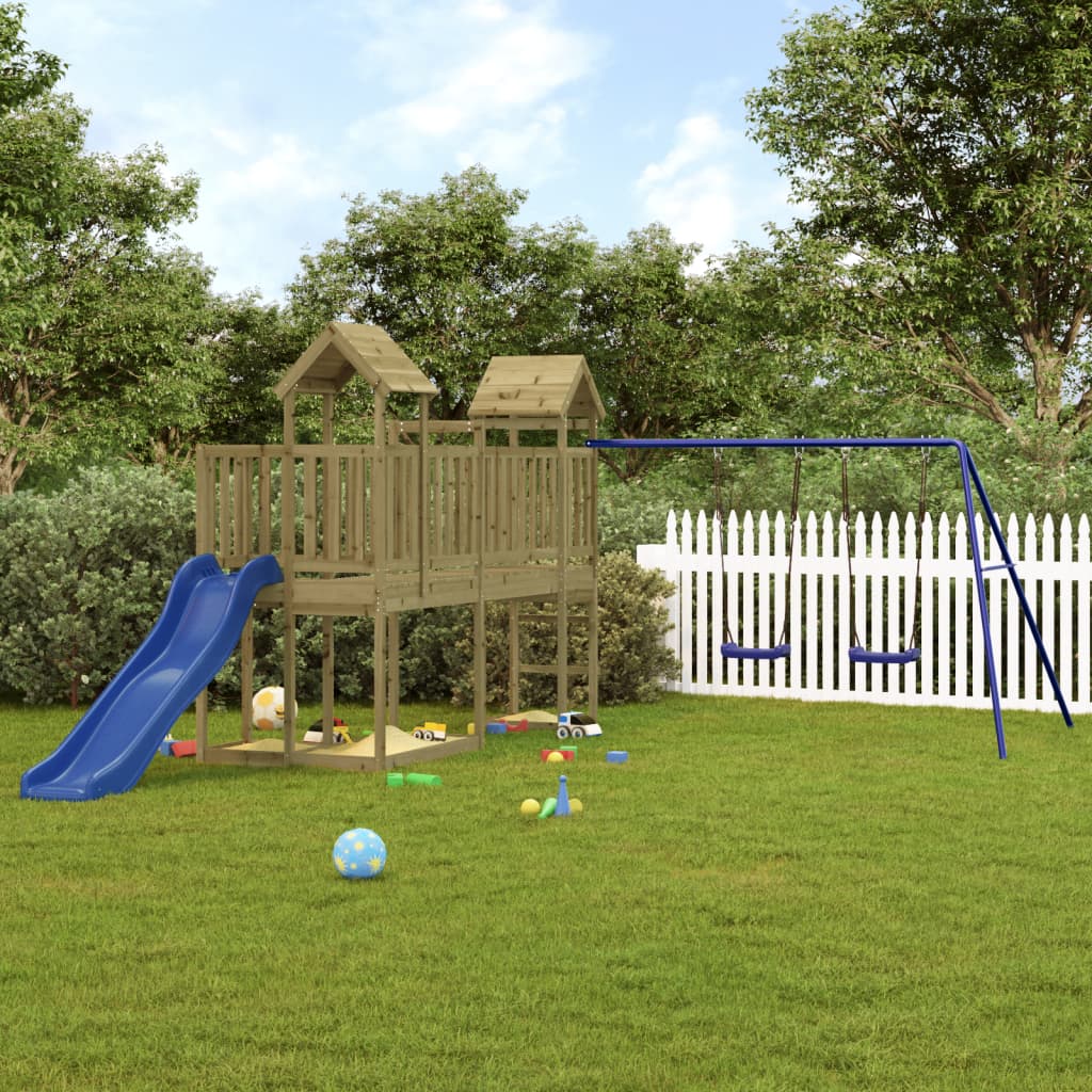 VidaXL Playhouse bois de pin imprégné