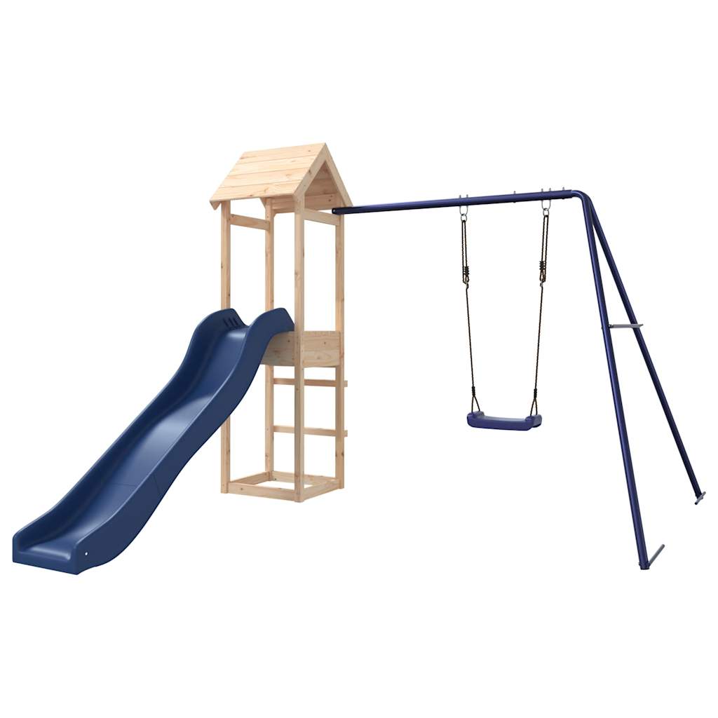 VidaXL Playhouse en bois de pin massif