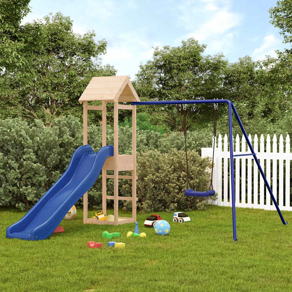 VidaXL Playhouse en bois de pin massif
