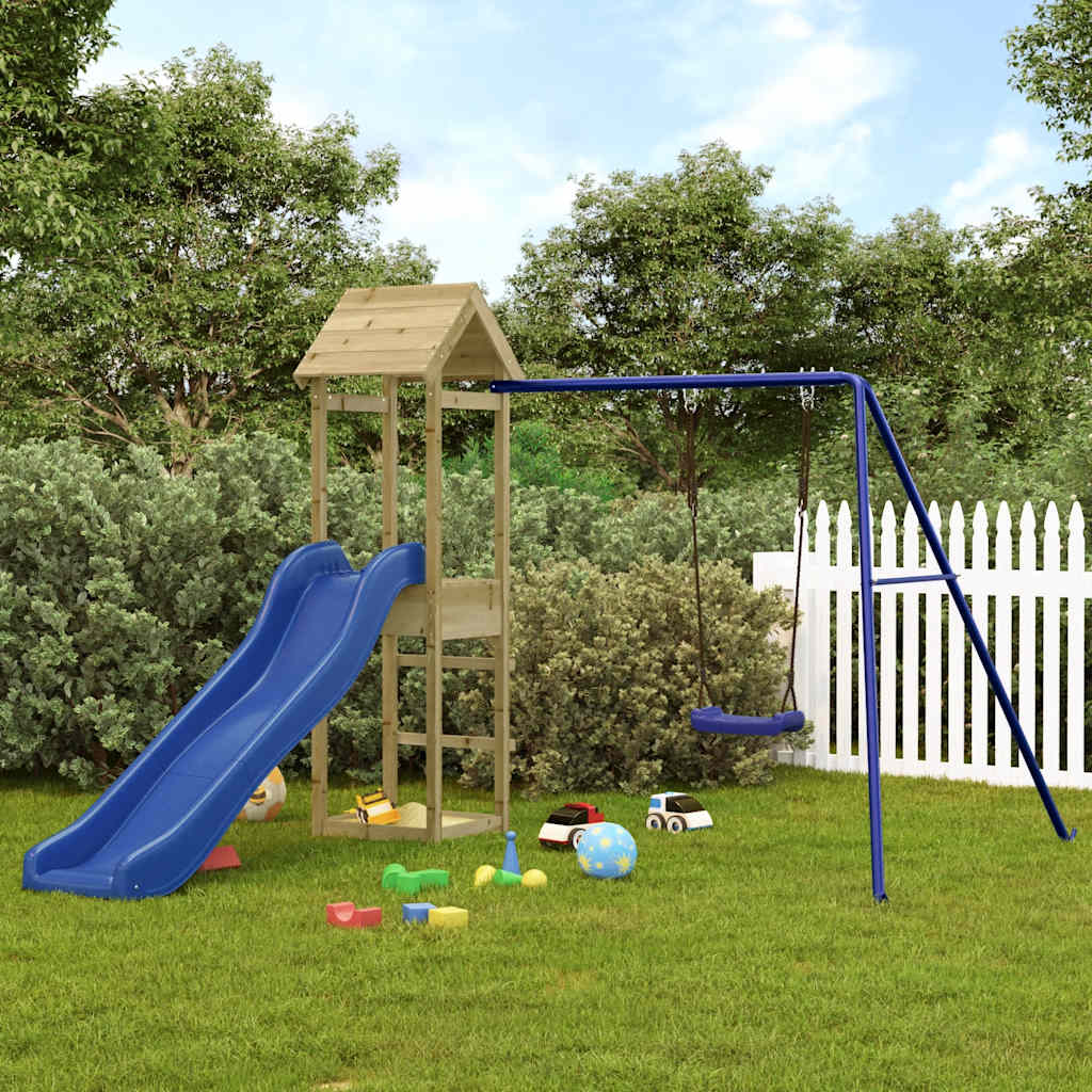 VidaXL Playhouse bois de pin imprégné