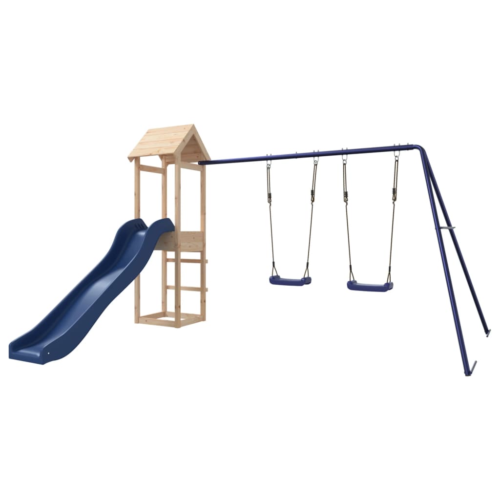 VidaXL Playhouse en bois de pin massif