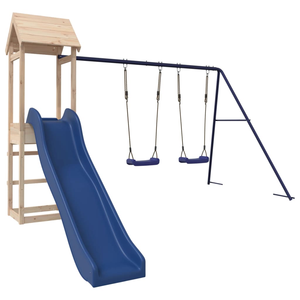 VidaXL Playhouse en bois de pin massif
