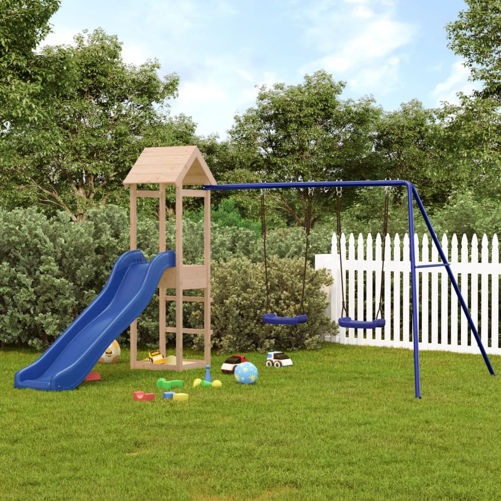 VidaXL Playhouse en bois de pin massif