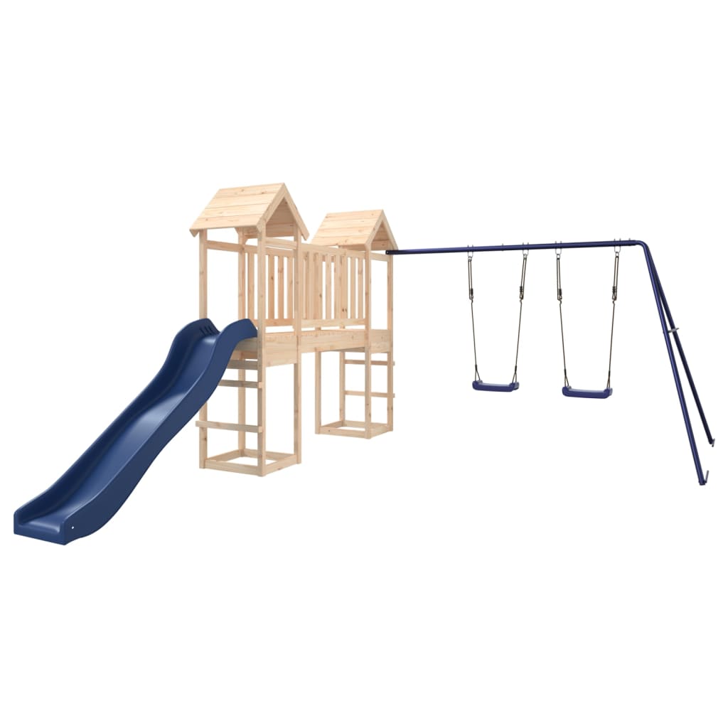 VidaXL Playhouse en bois de pin massif