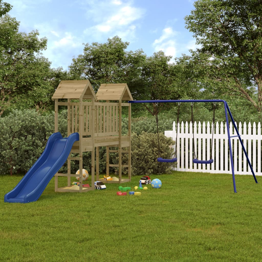 VidaXL Playhouse bois de pin imprégné