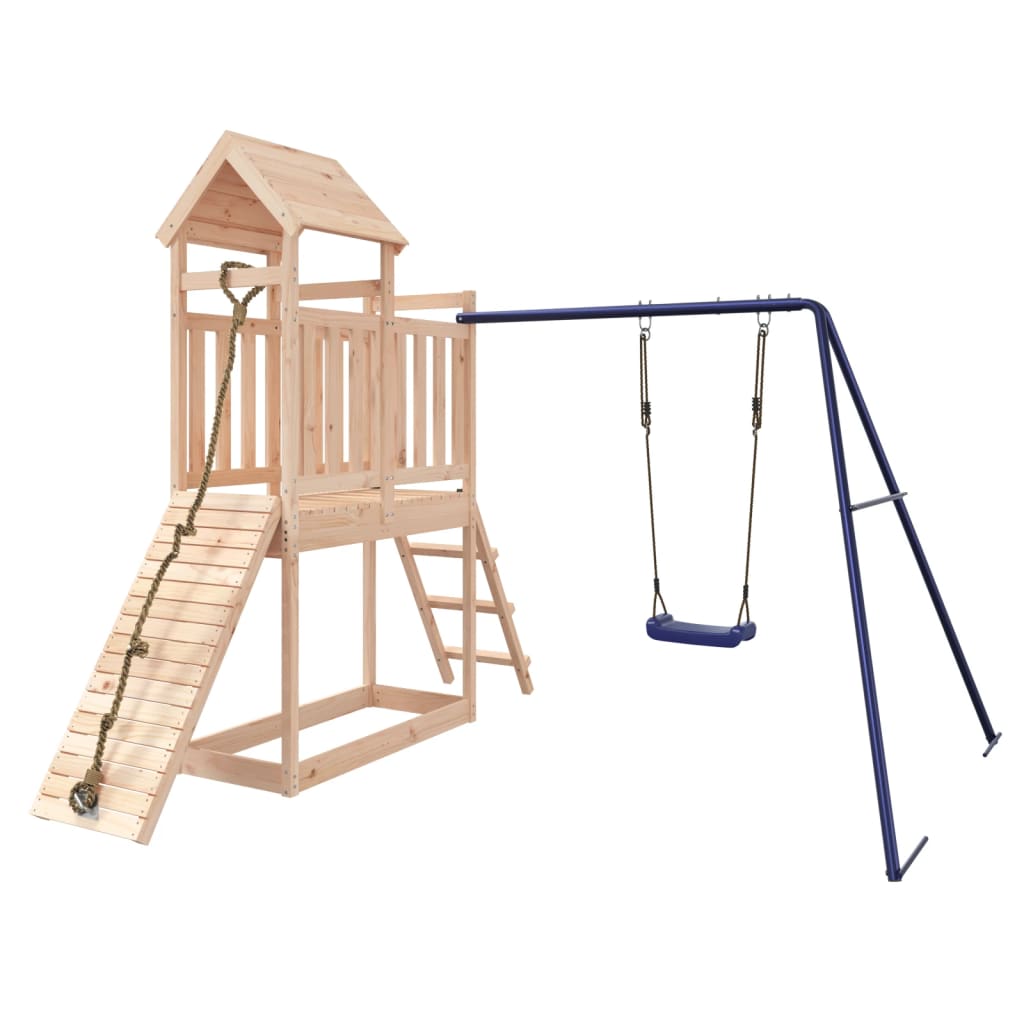 VidaXL Playhouse en bois de pin massif