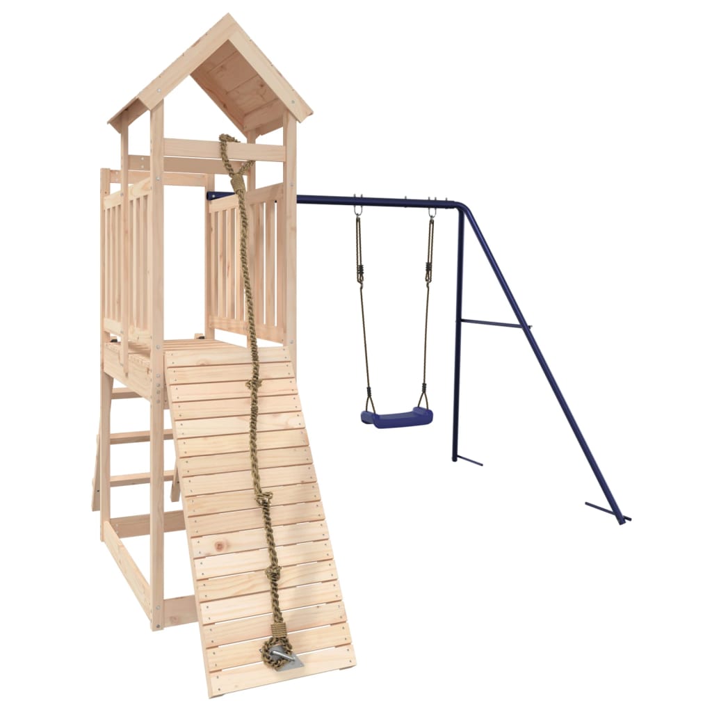 VidaXL Playhouse en bois de pin massif