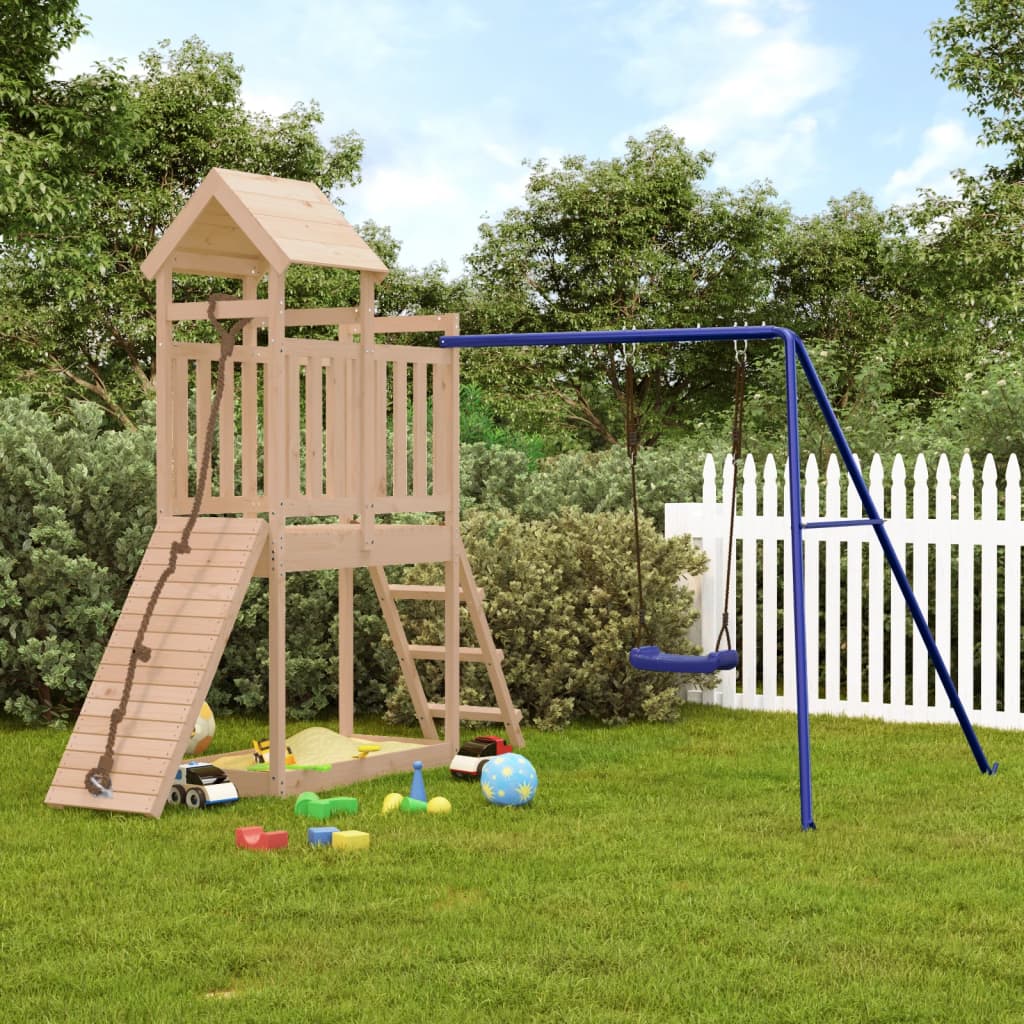 VidaXL Playhouse en bois de pin massif