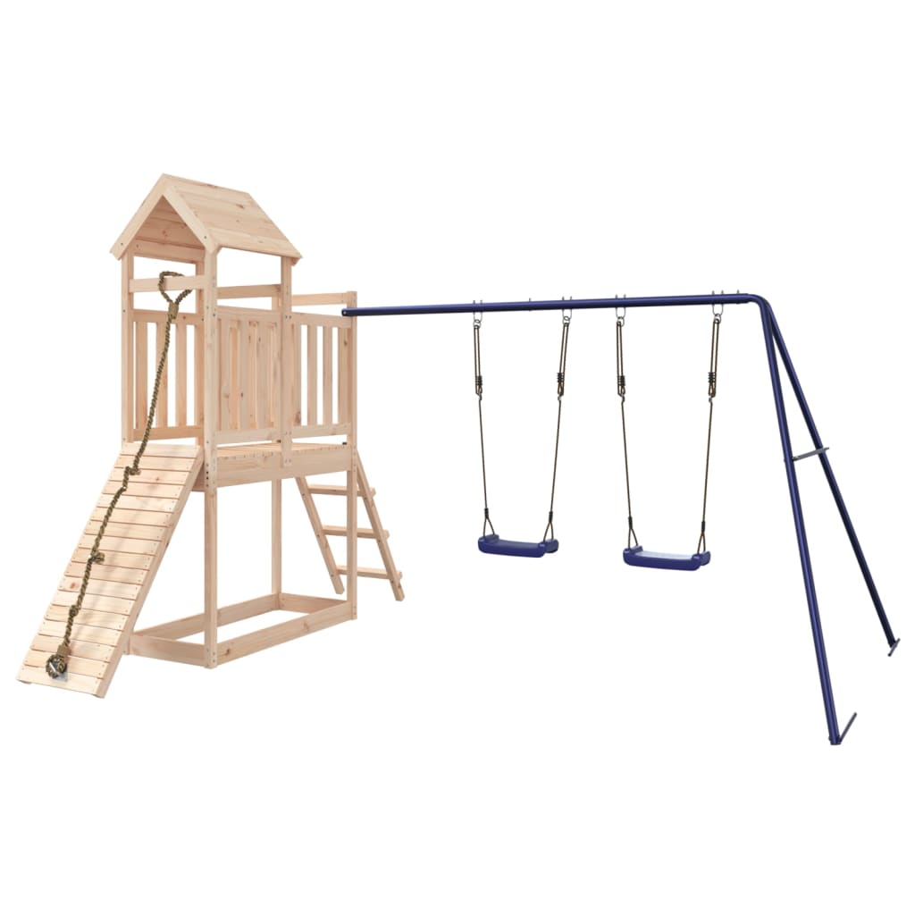 VidaXL Playhouse en bois de pin massif