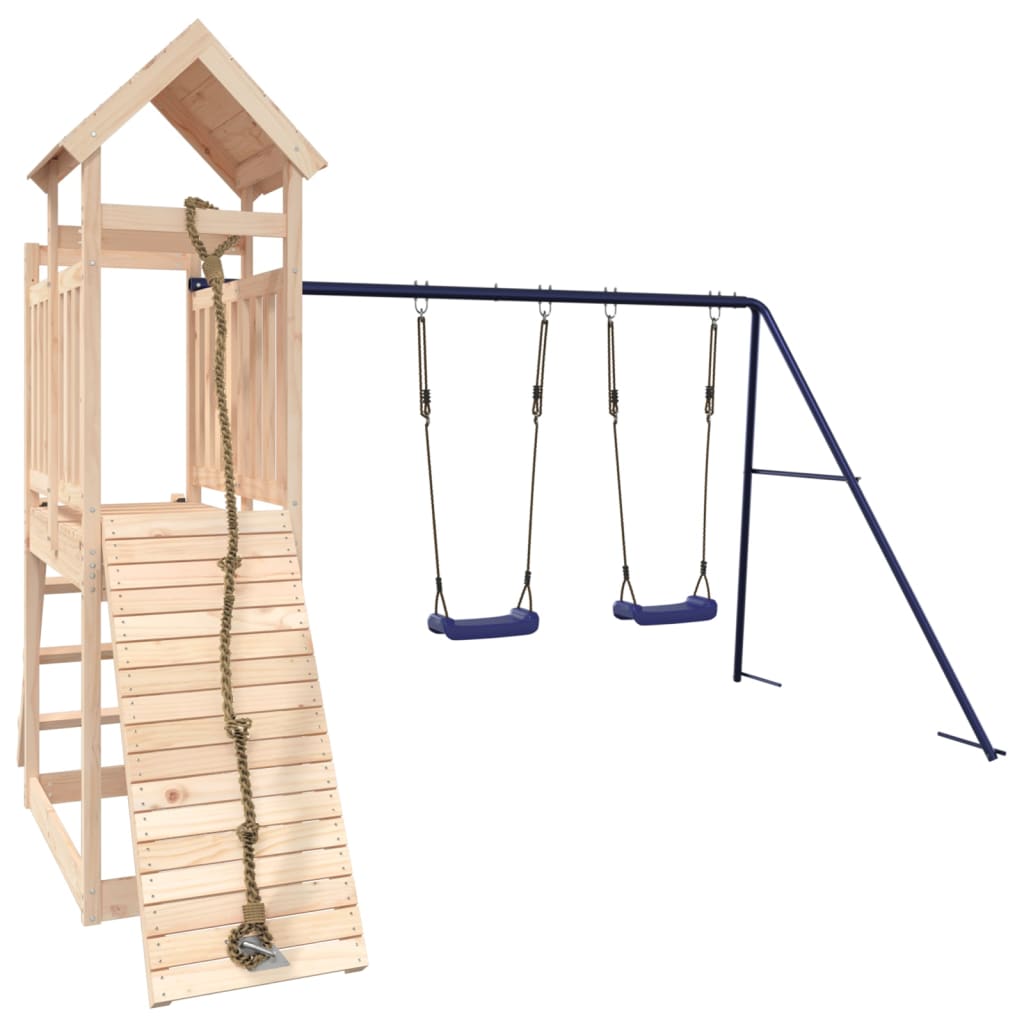 VidaXL Playhouse en bois de pin massif