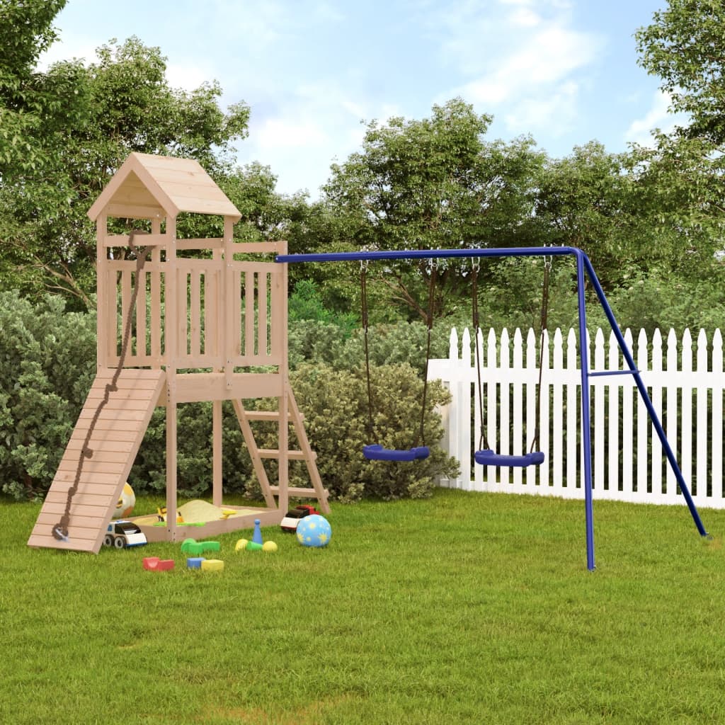 VidaXL Playhouse en bois de pin massif