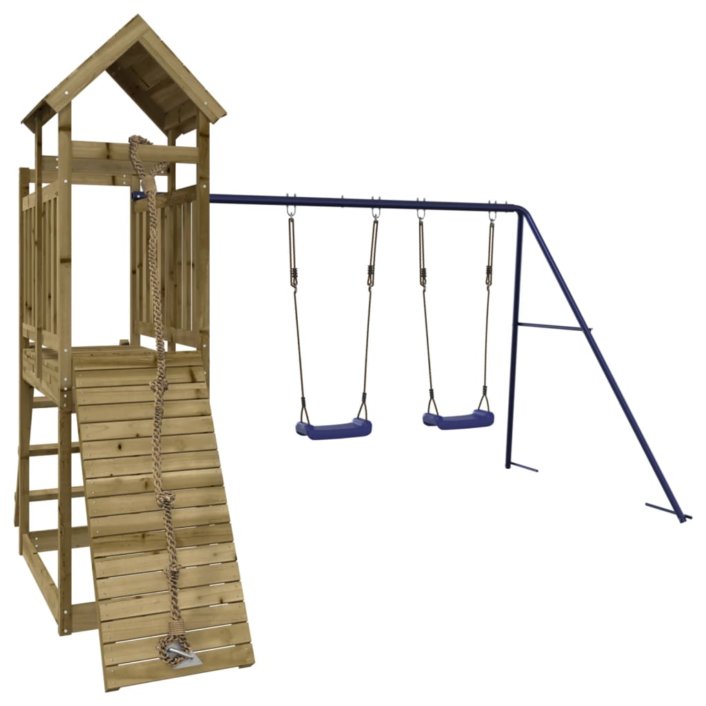 VidaXL Playhouse bois de pin imprégné