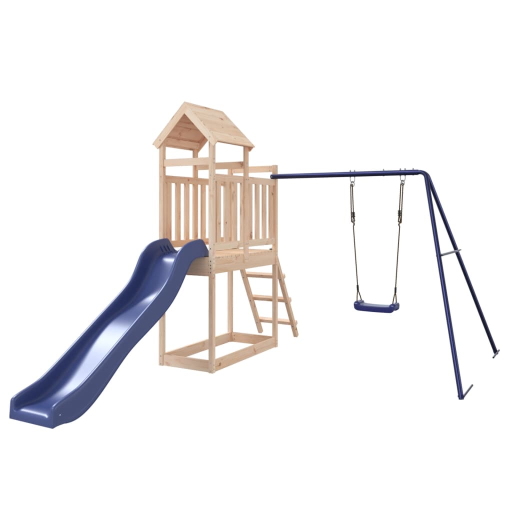 VidaXL Playhouse en bois de pin massif