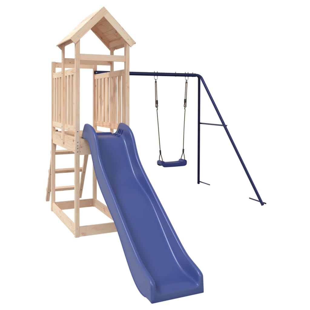 VidaXL Playhouse en bois de pin massif