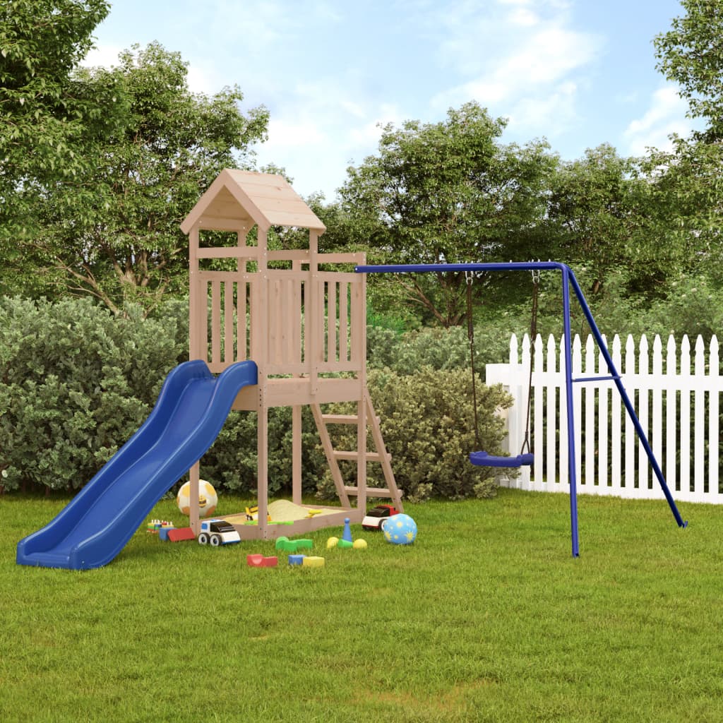 VidaXL Playhouse en bois de pin massif