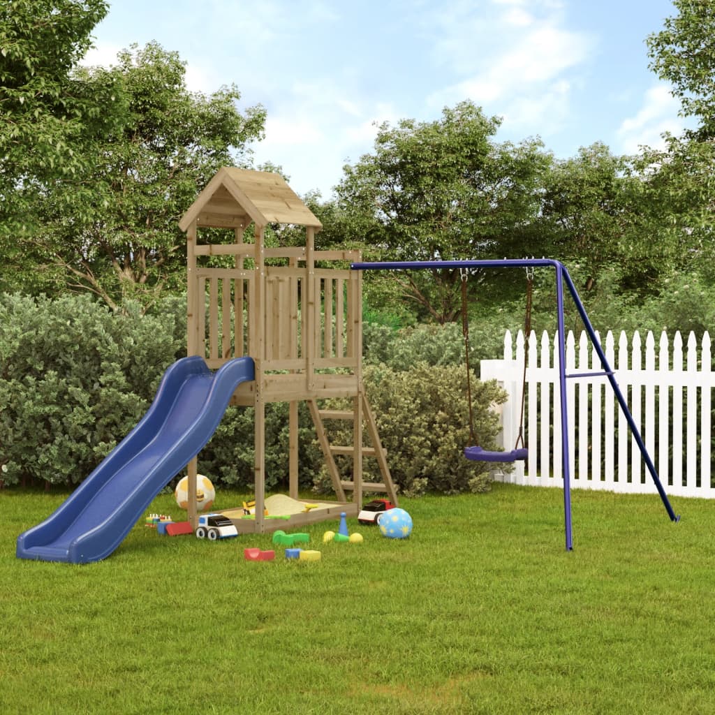 VidaXL Playhouse bois de pin imprégné