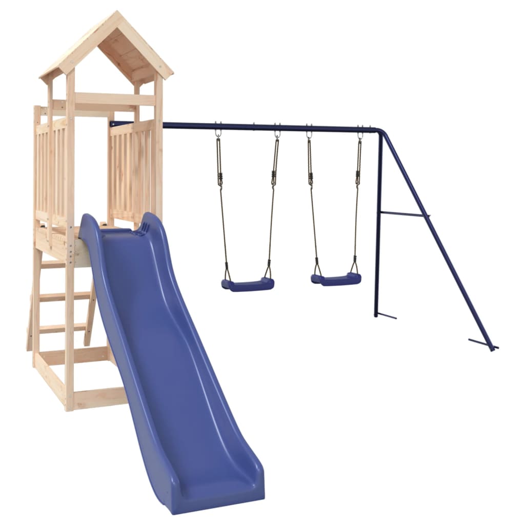 VidaXL Playhouse en bois de pin massif