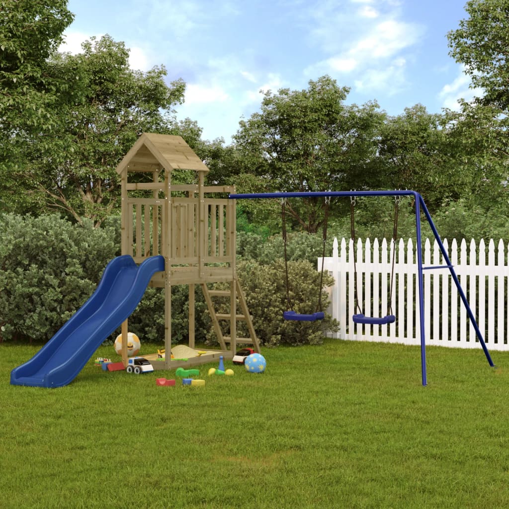 VidaXL Playhouse bois de pin imprégné