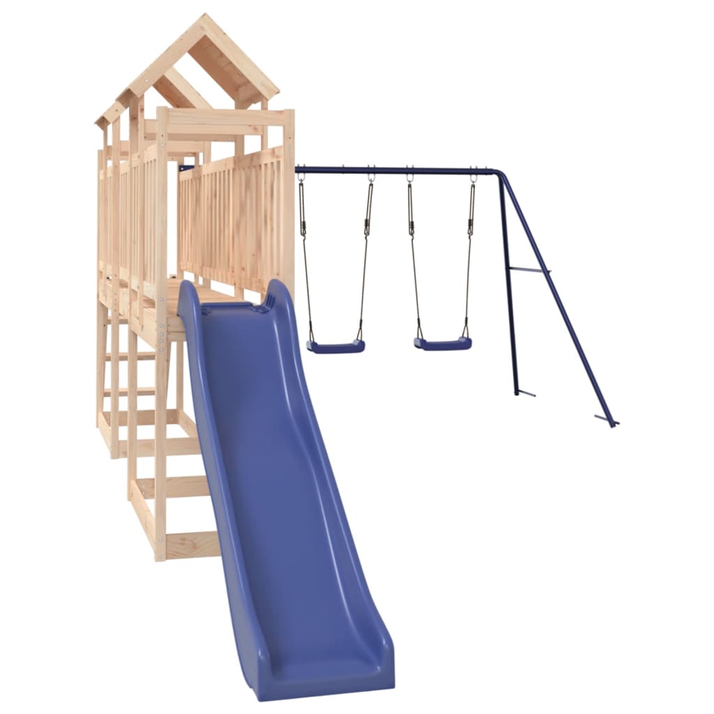 VidaXL Playhouse en bois de pin massif