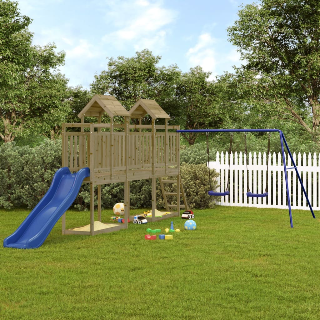 VidaXL Playhouse bois de pin imprégné
