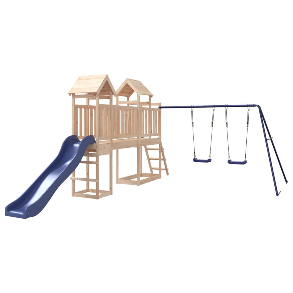VidaXL Playhouse en bois de pin massif