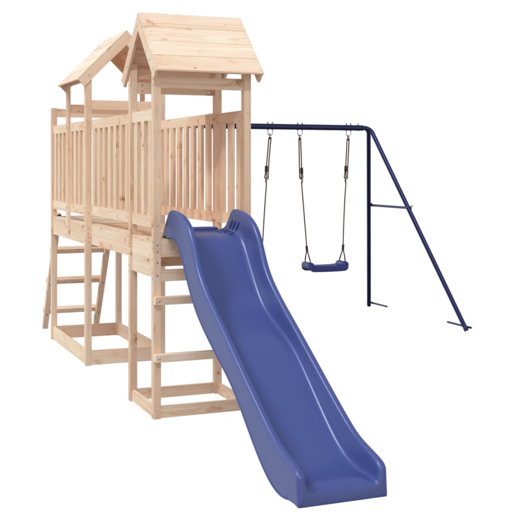 VidaXL Playhouse en bois de pin massif