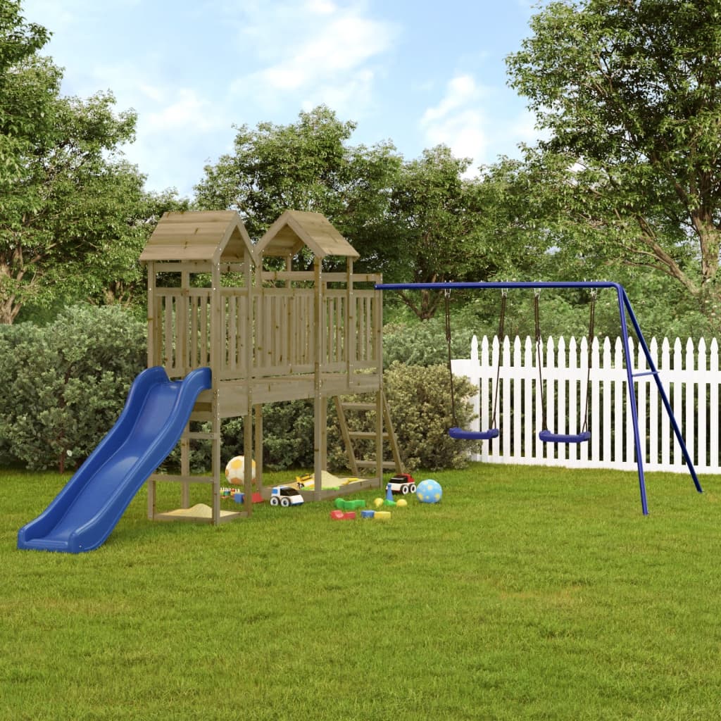 VidaXL Playhouse bois de pin imprégné