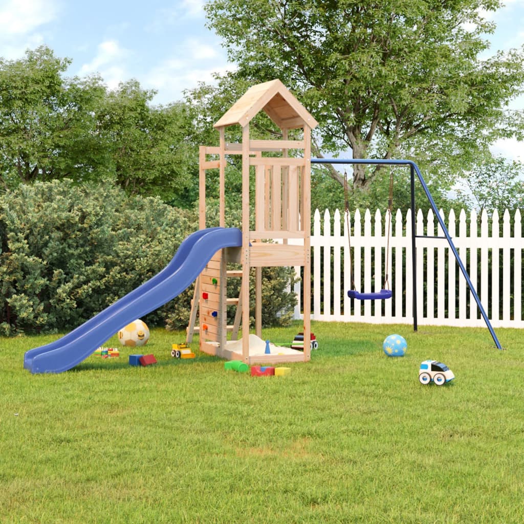 VidaXL Playhouse en bois de pin massif