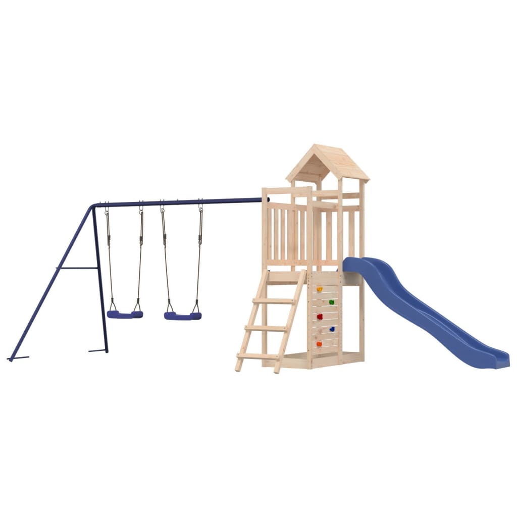 VidaXL Playhouse en bois de pin massif