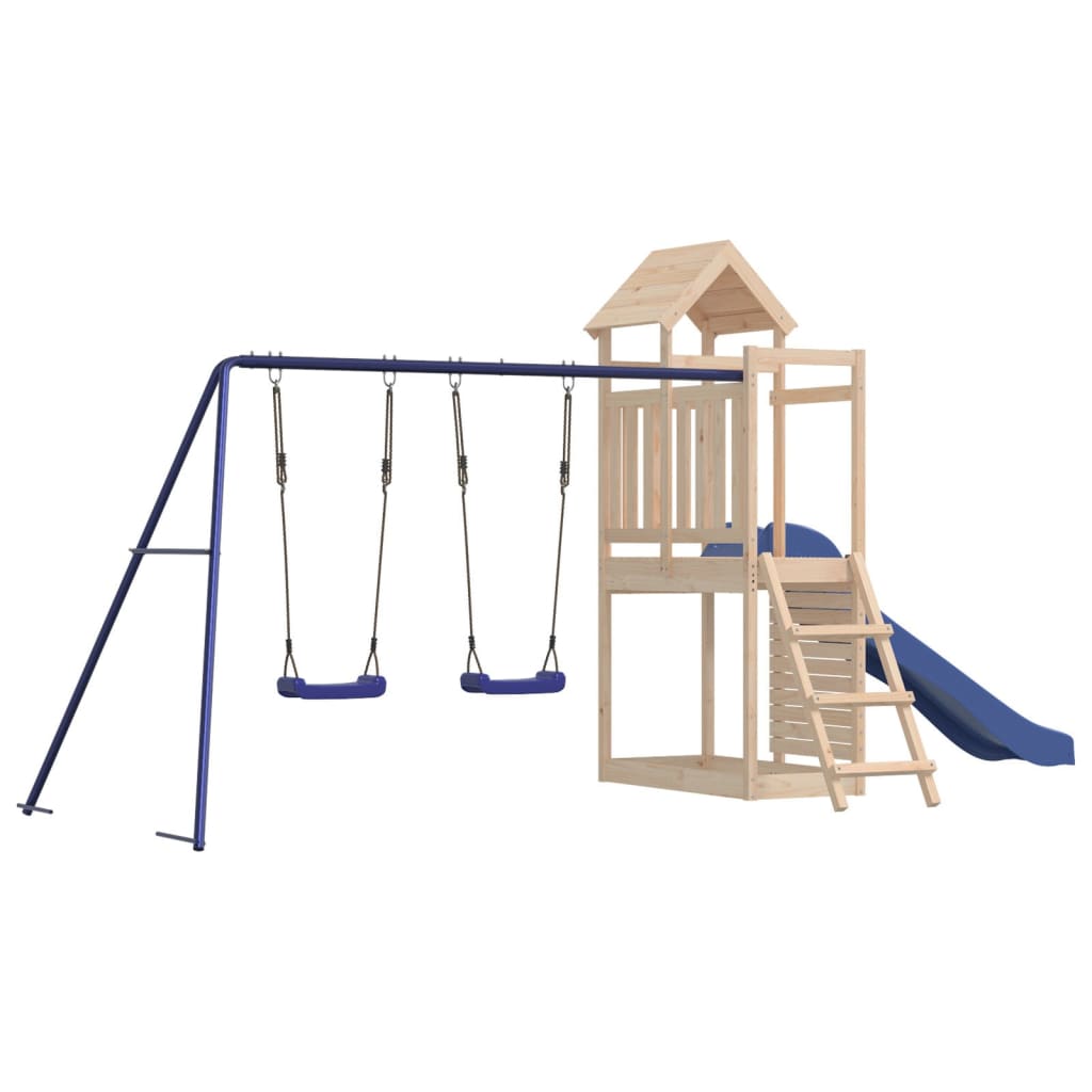 VidaXL Playhouse en bois de pin massif